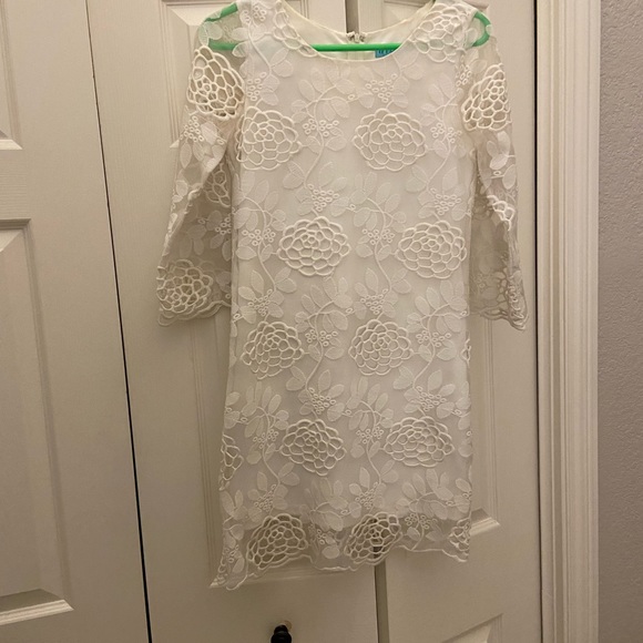 White floral dress - Picture 2 of 7